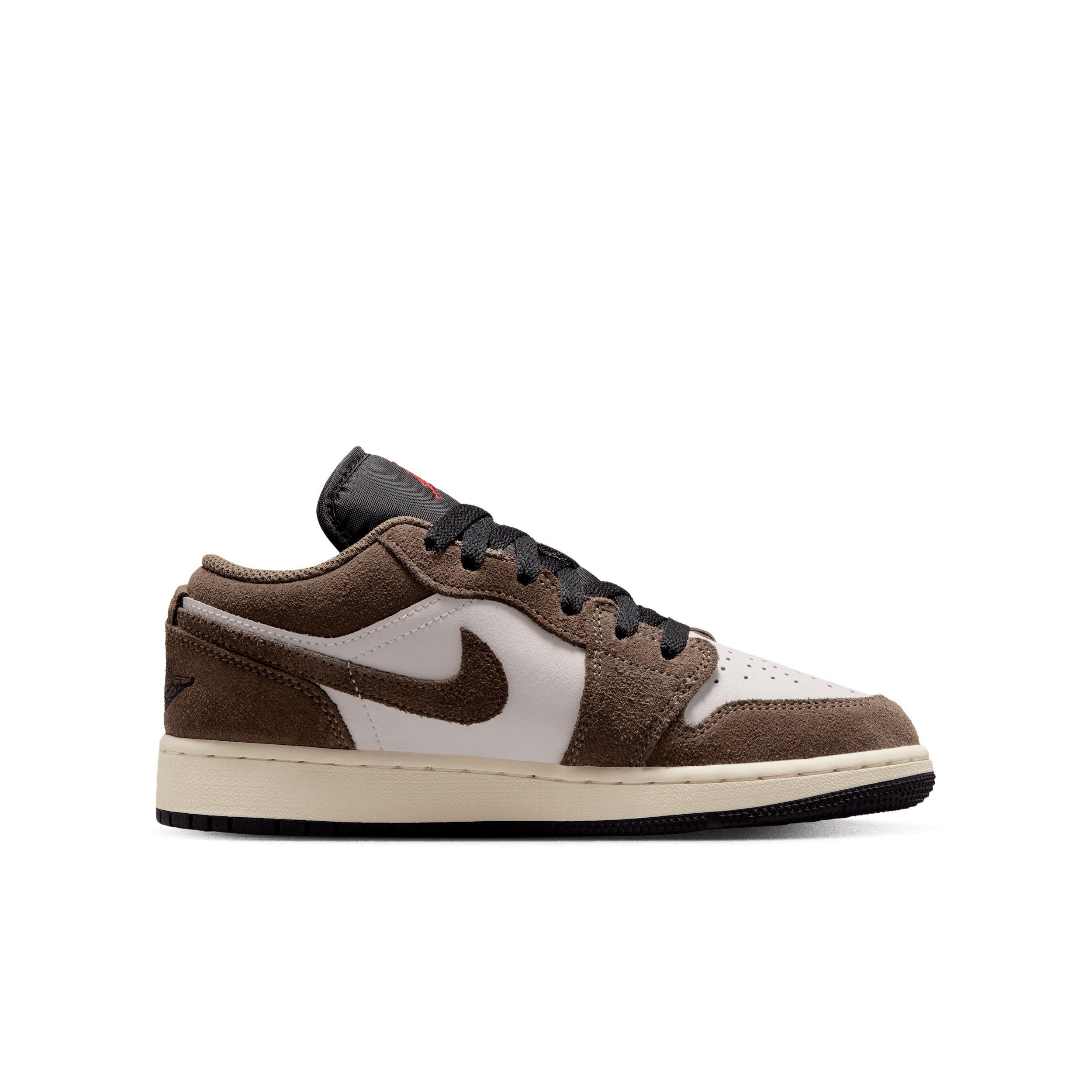 Jordan 1 Low "Palomino/Phantom/Sail/Black" Grade School Boys' Shoe - PALOMINO/PHANTOM/SAIL/BLACK